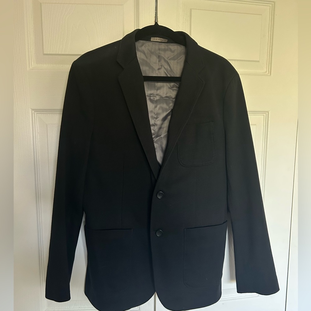 Men’s Black Suit Jacket Blazer - Banana Republic - NWOT - 40R